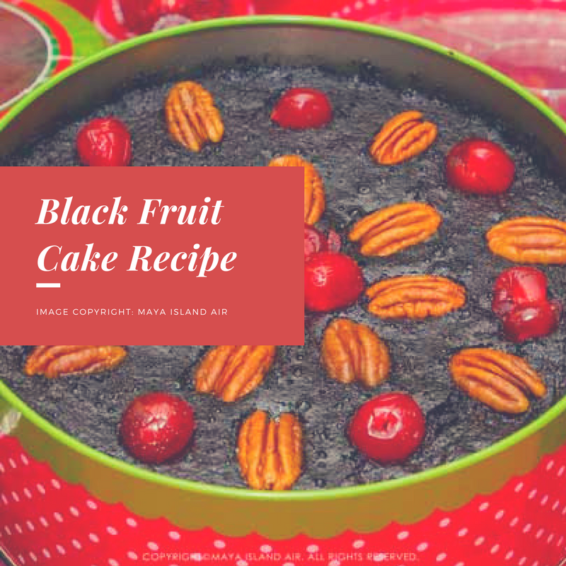 Black Fruit Cake Recipe