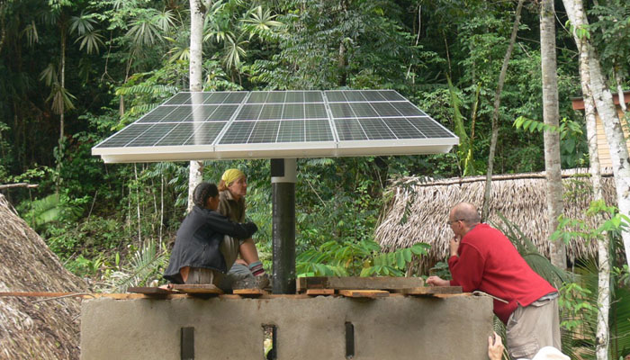 Solar Power at Better in Belize Ecovillage