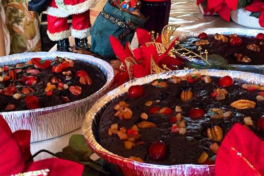 Belize Christmas Black Cake