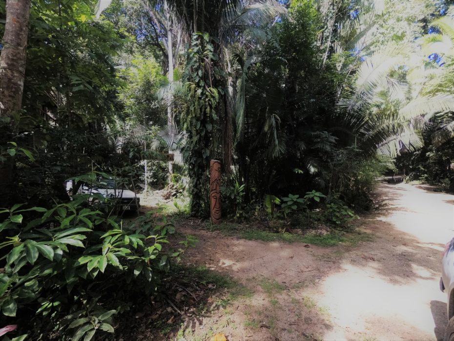 Entrance to Home in Belize