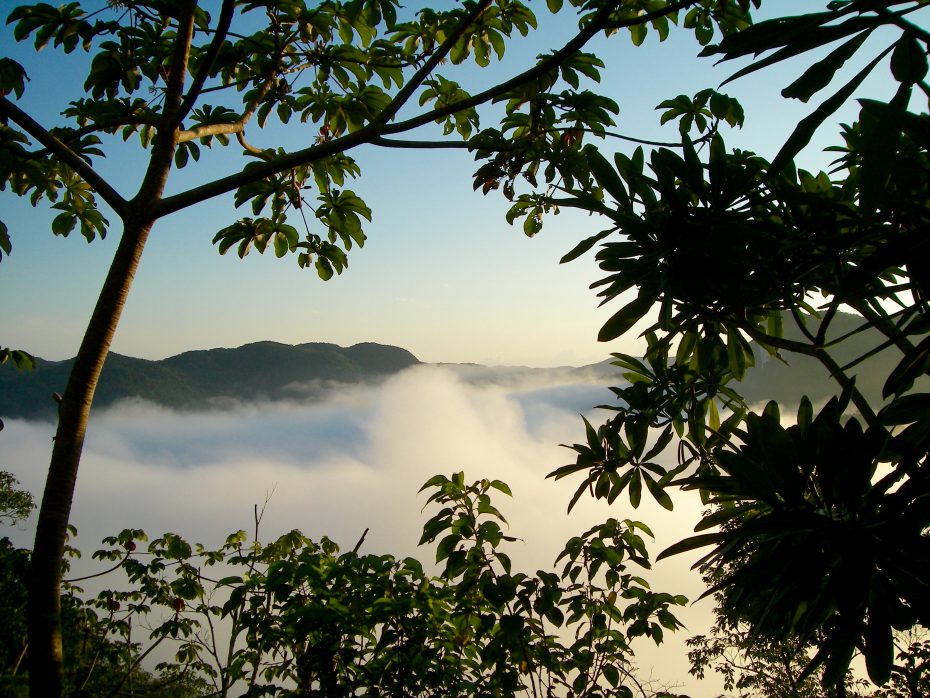 Belize mountain views